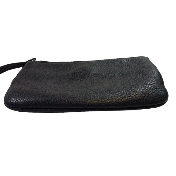 Kate Spade Black Pebble Leather Wristlet Wallet - Picture 4 of 8